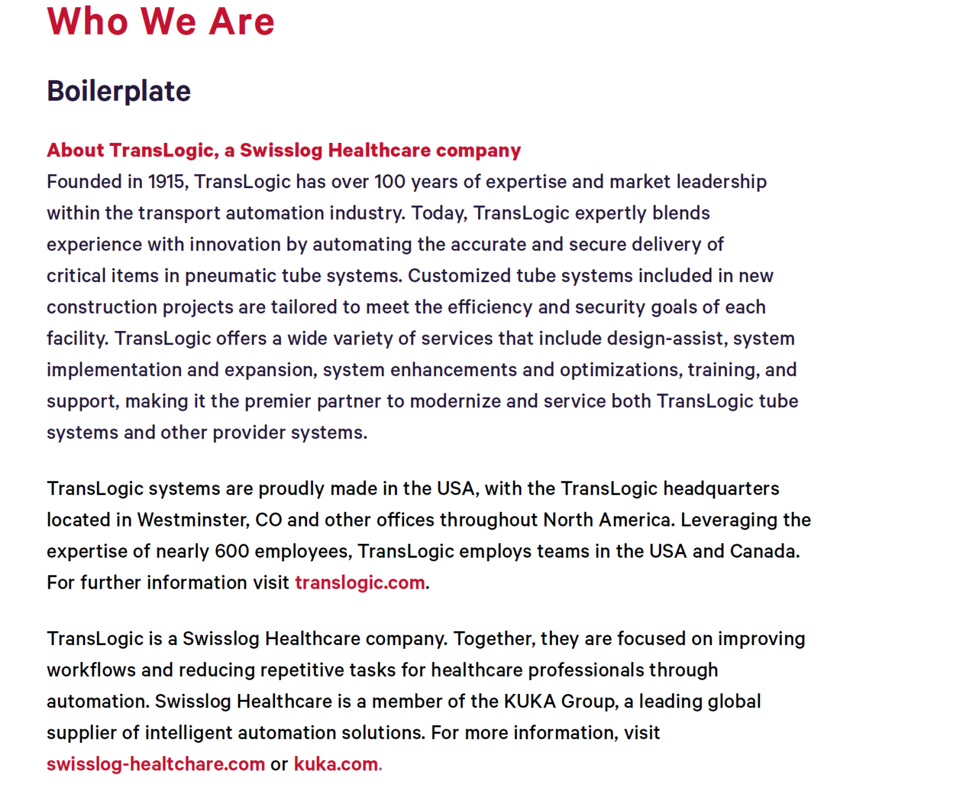 TITAN Health Awards Winner - TransLogic Branding 3