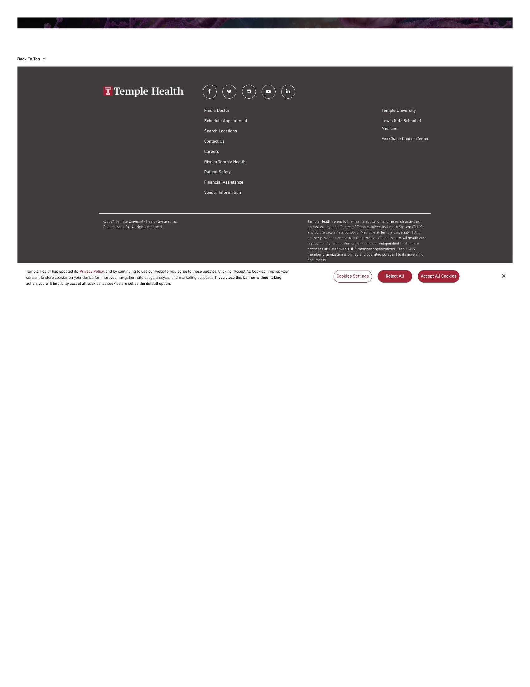 TITAN Health Awards Winner - Temple Lung Center Updates in Research and Practice 2
