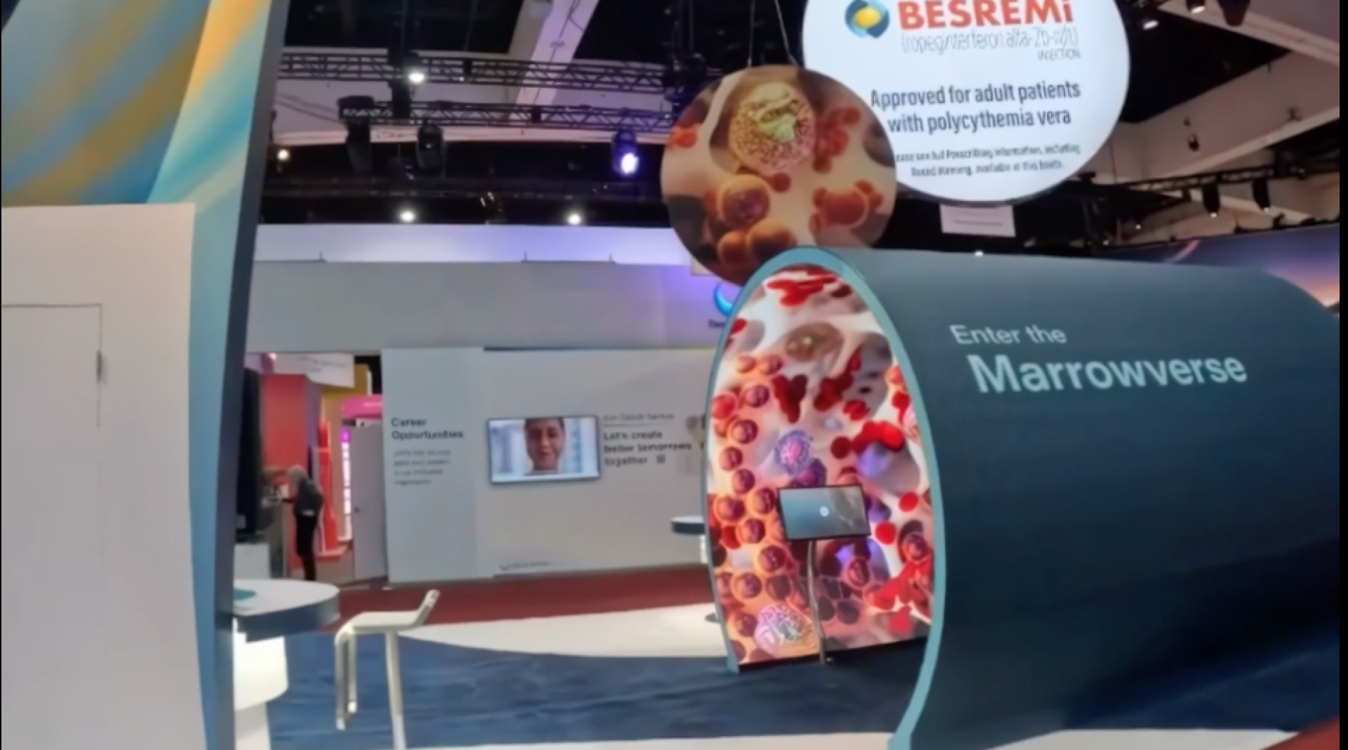 TITAN Health Awards Winner - Marrowverse Polycythemia Vera Mode of Action OLED Tunnel 2