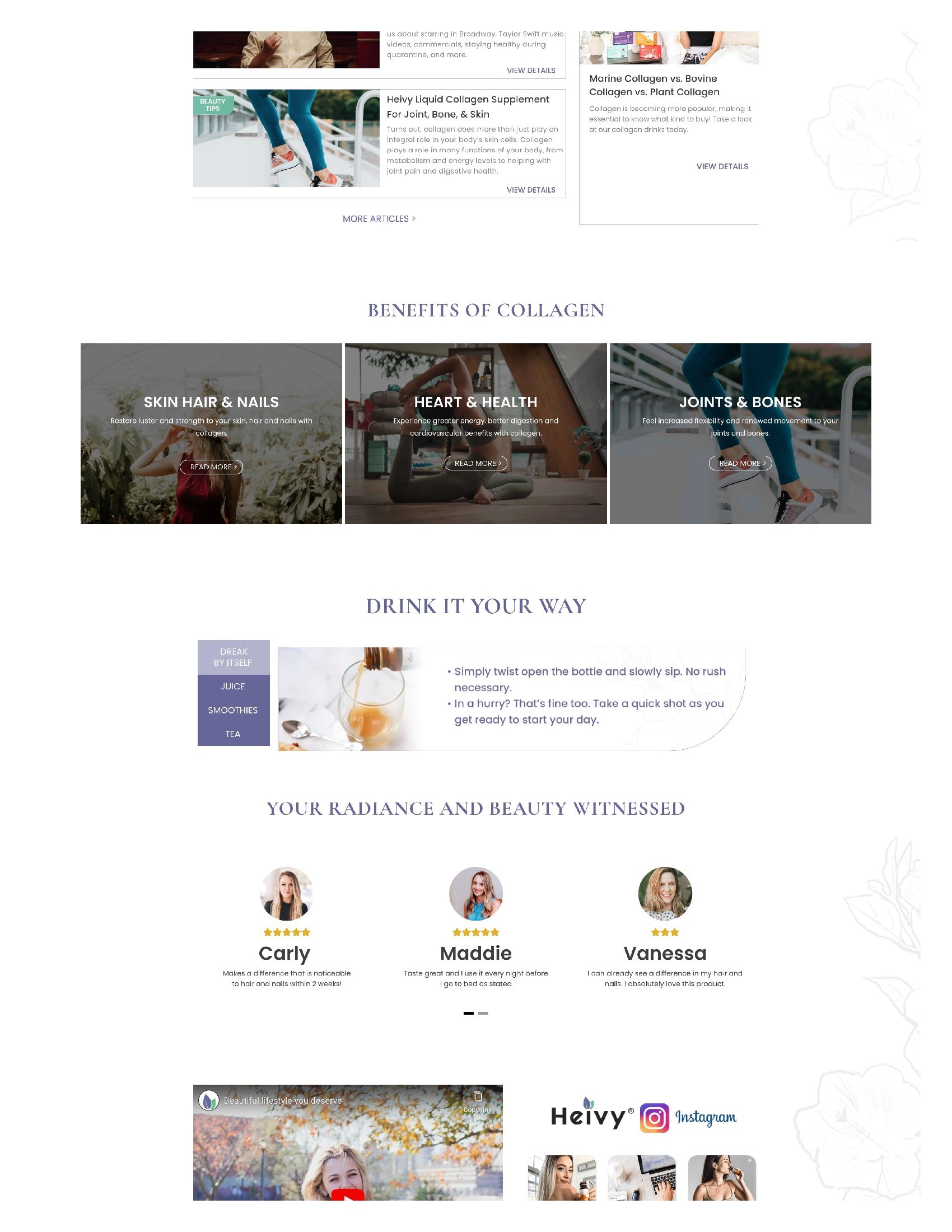 TITAN Health Awards Winner - Heivy: Empowering Beauty & Wellness with Collagen 5