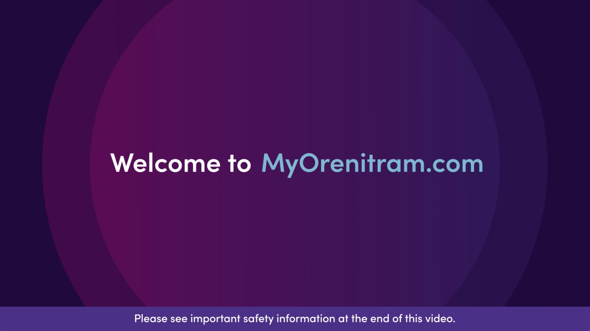 TITAN Health Awards Winner - MyOrenitram Overview Video 1