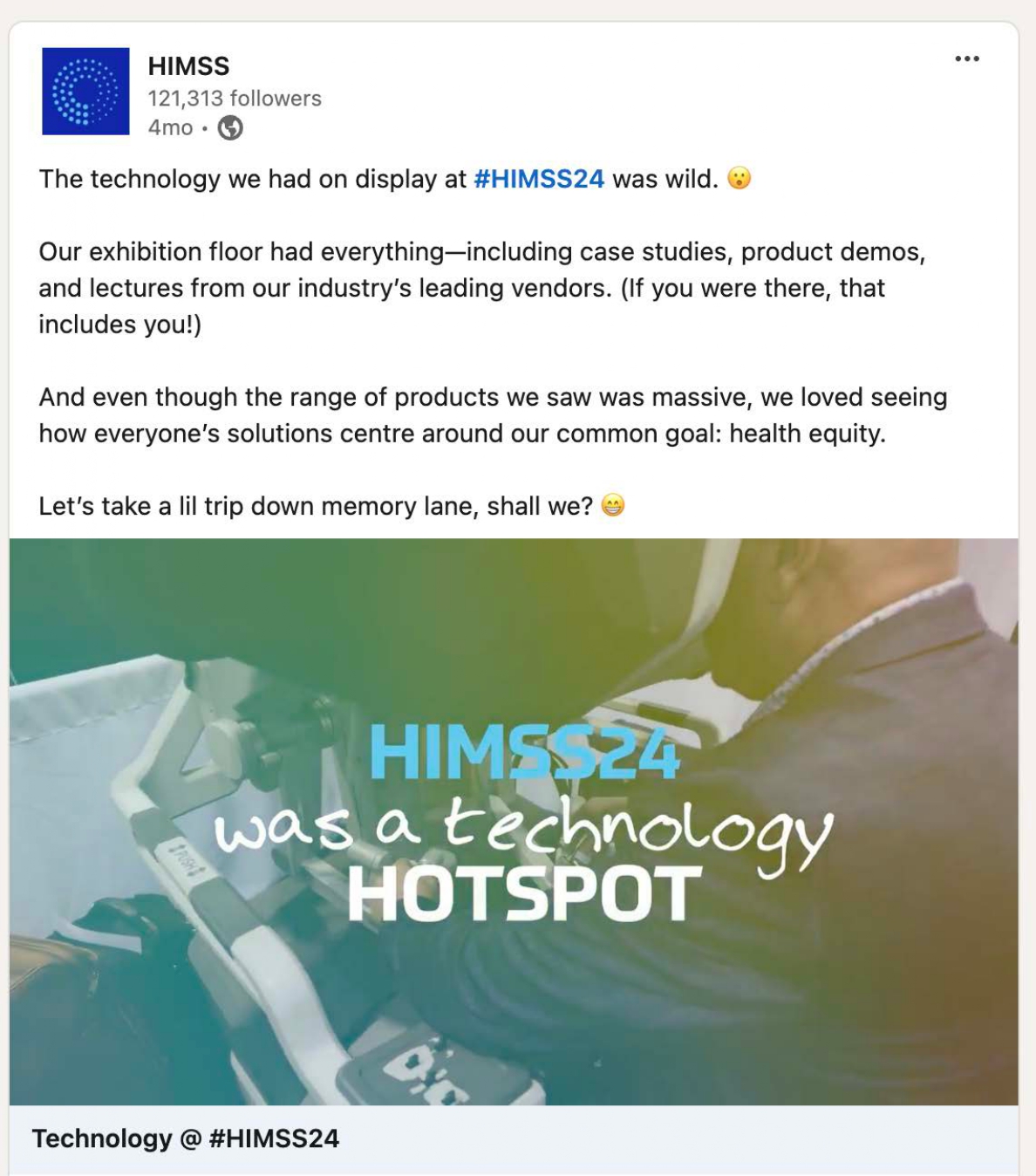 TITAN Health Awards Winner - Marketing for the 2024 HIMSS Global Health Conference & Exhibition 2