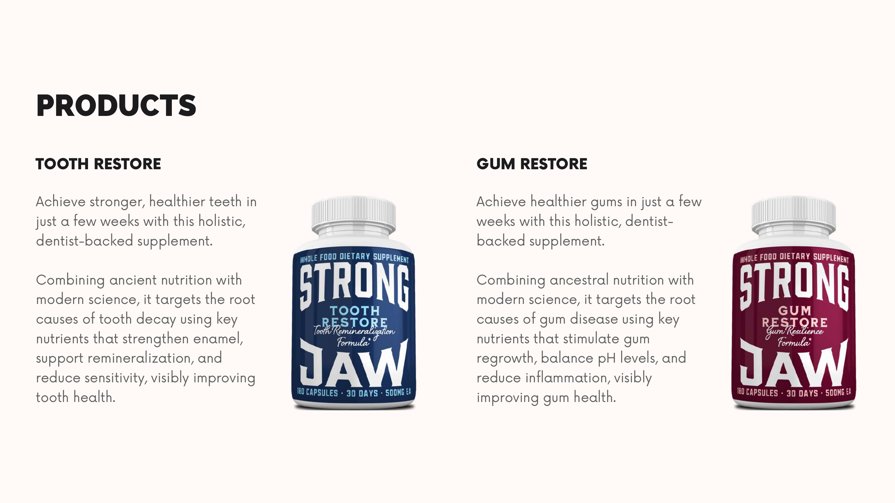 TITAN Health Awards Winner - Strong Jaw | Outstanding Innovation of the Year - Wellbeing 3