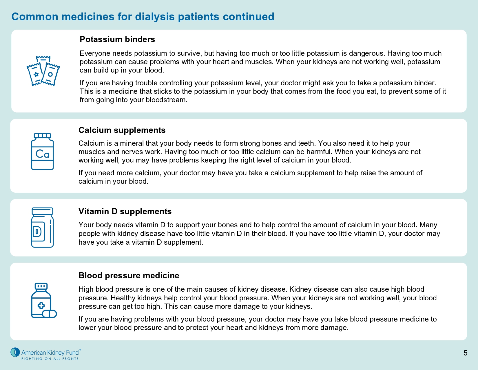 TITAN Health Awards Winner - Medicine guide and tracker for dialysis patients 5