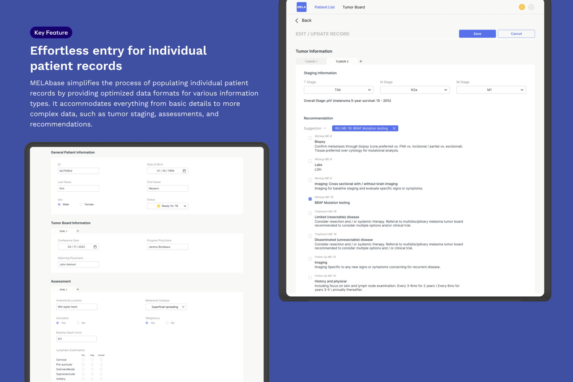 TITAN Health Awards Winner - MELAbase: Connecting Clinical Practices to Research 6