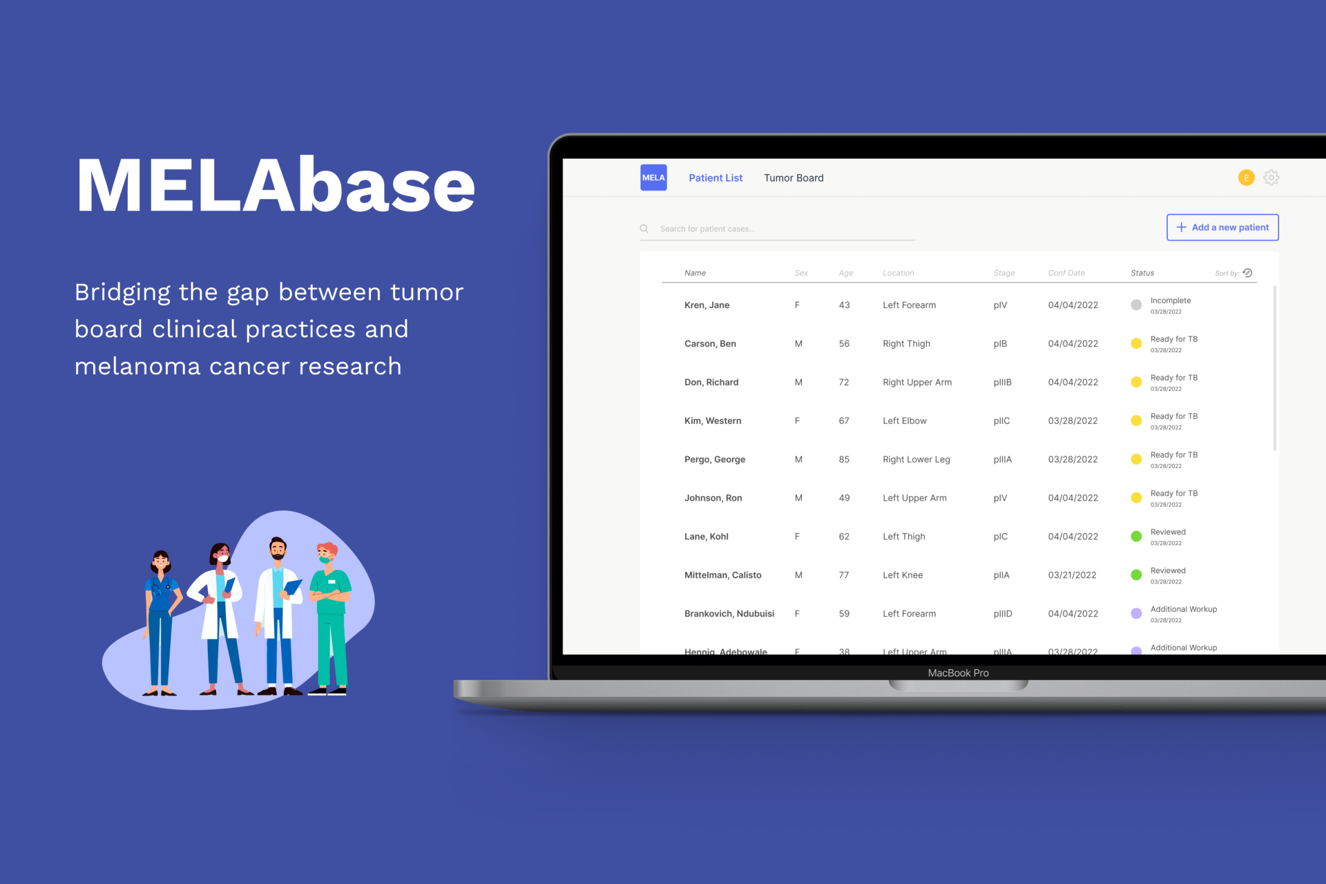 TITAN Health Awards Winner - MELAbase: Connecting Clinical Practices to Research 1