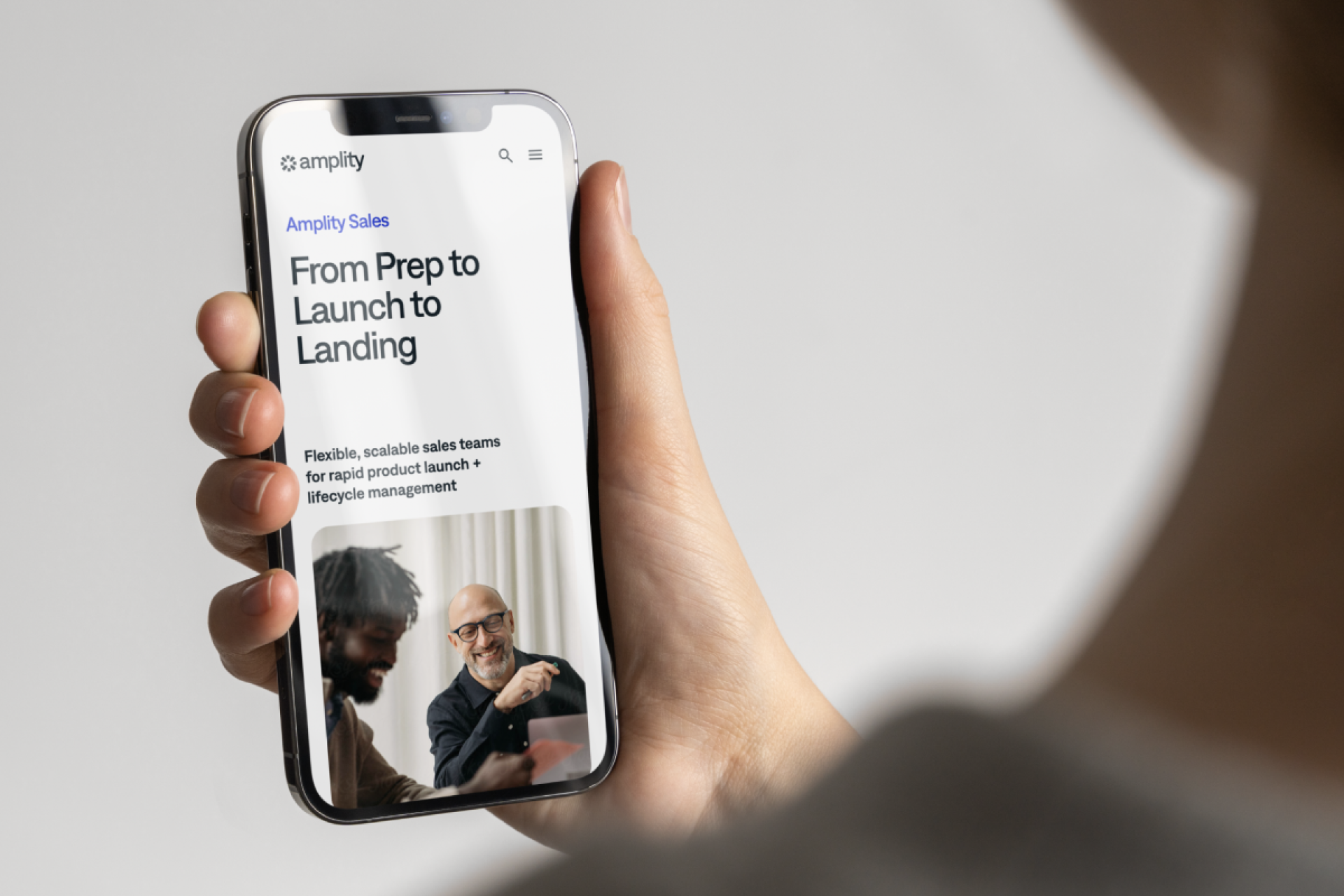 TITAN Health Awards Winner - Amplity, Inc. Website Redesign 6