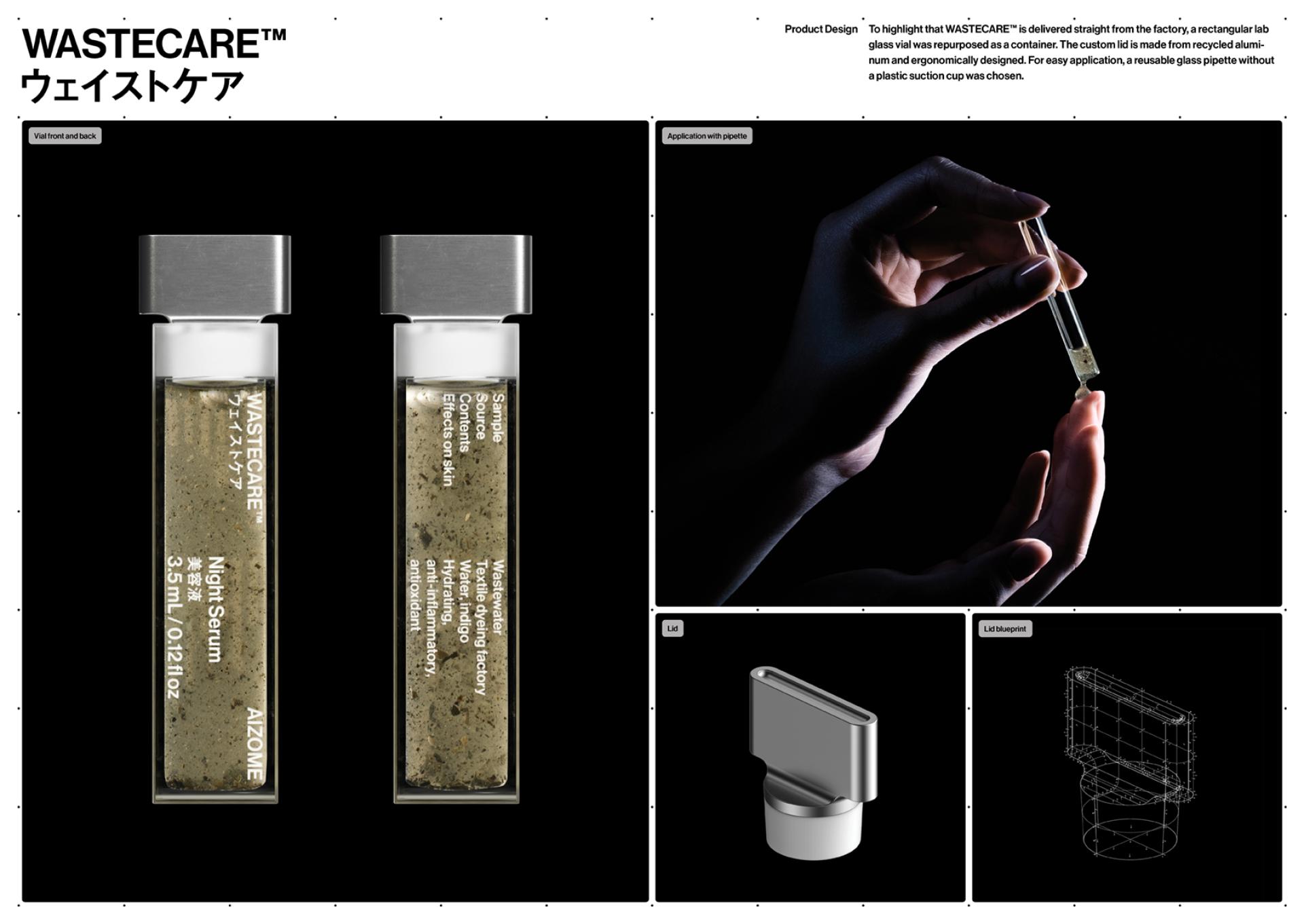 TITAN Health Awards Winner - AIZOME WASTECARE™ Industrial waste — certified as skincare. 4