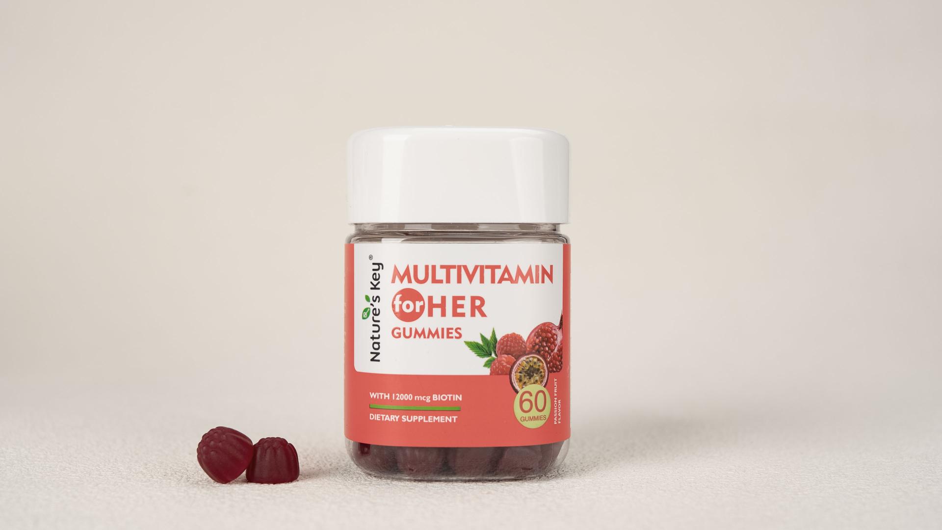 TITAN Health Awards Winner - NATURE'S KEY MULTIVITAMIN FOR HERGUMMIES 5