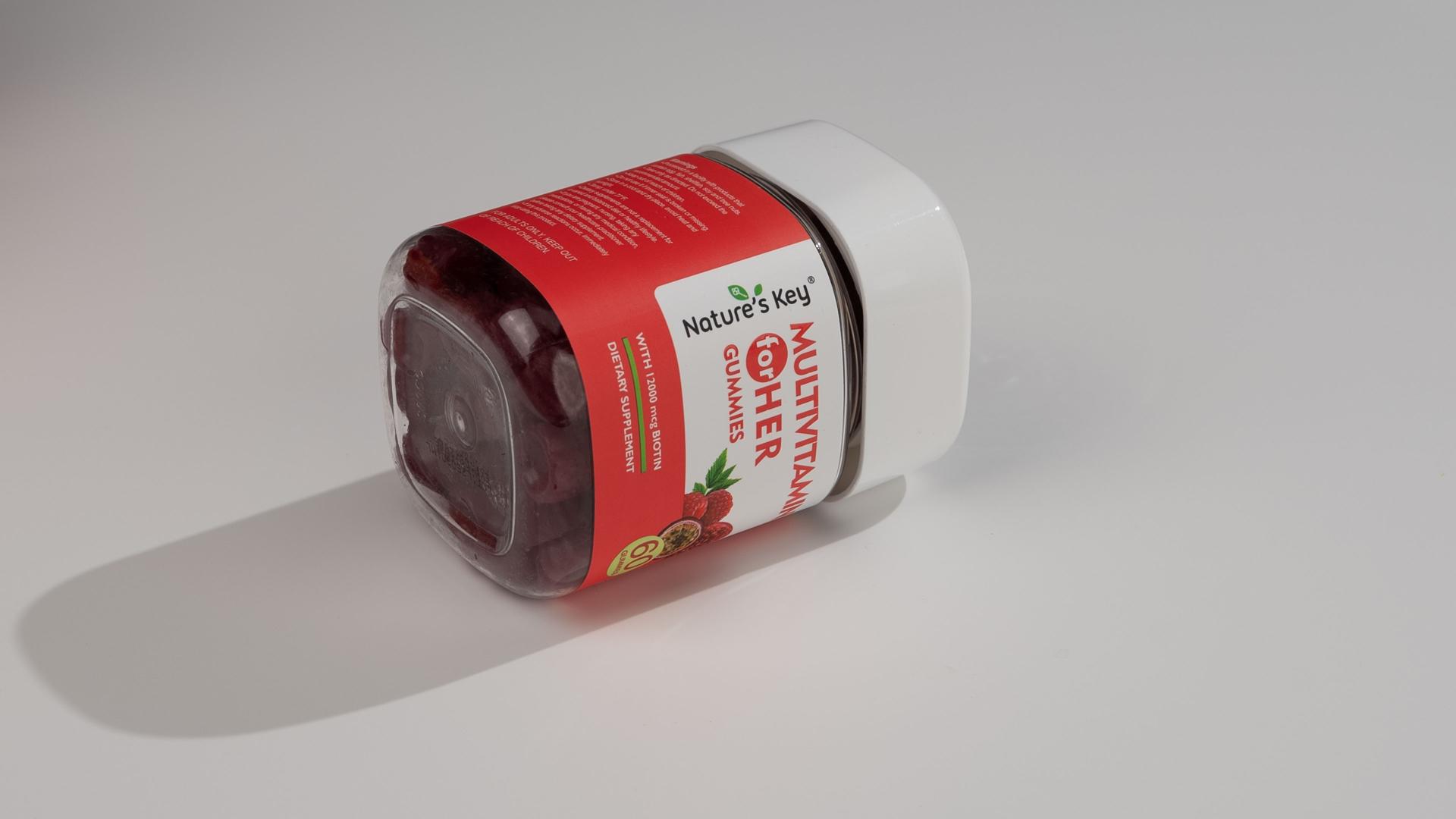 TITAN Health Awards Winner - NATURE'S KEY MULTIVITAMIN FOR HERGUMMIES 7