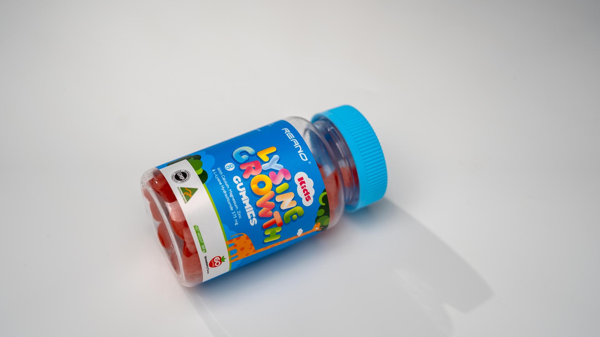 TITAN Health Awards Winner - REANO LYSINE GROWTH GUMMIES 5