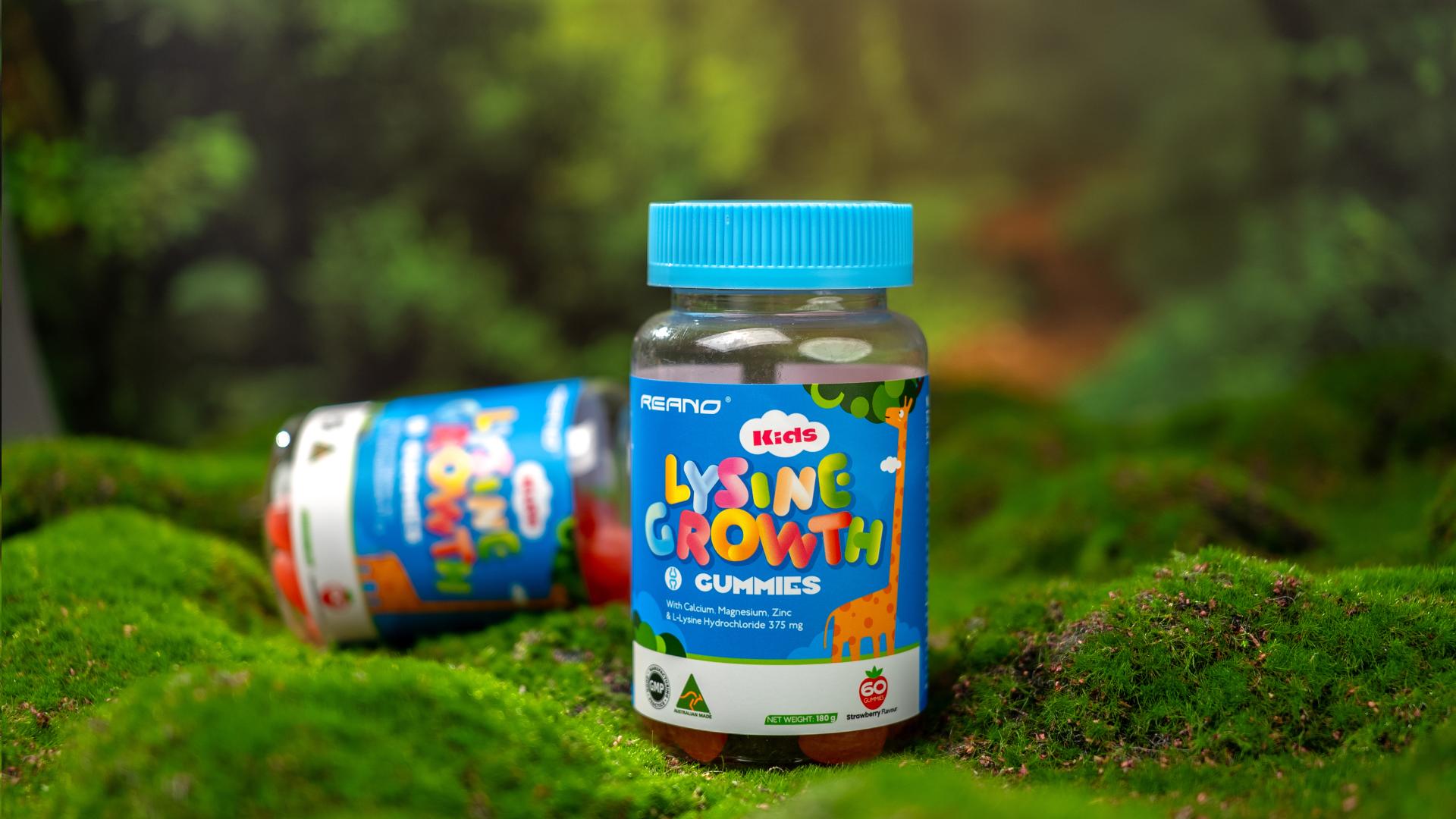 TITAN Health Awards Winner - REANO LYSINE GROWTH GUMMIES 2