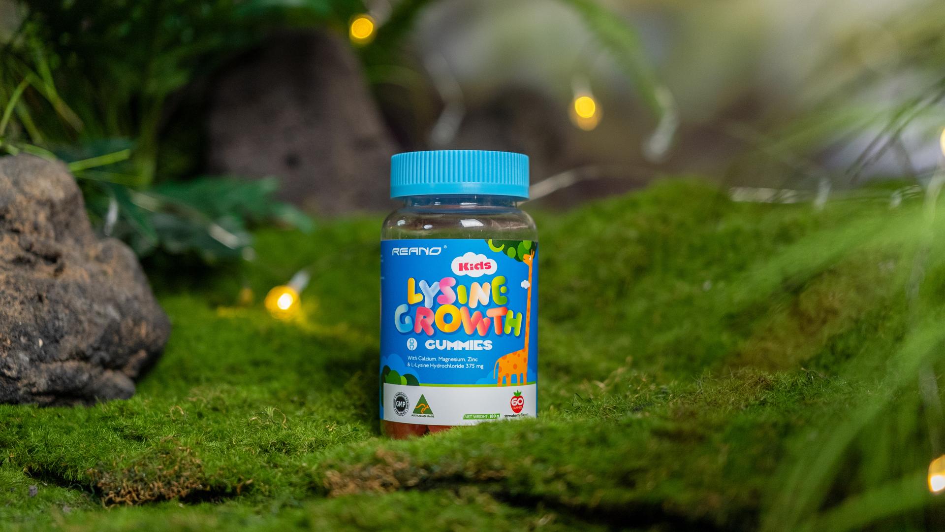 TITAN Health Awards Winner - REANO LYSINE GROWTH GUMMIES 6