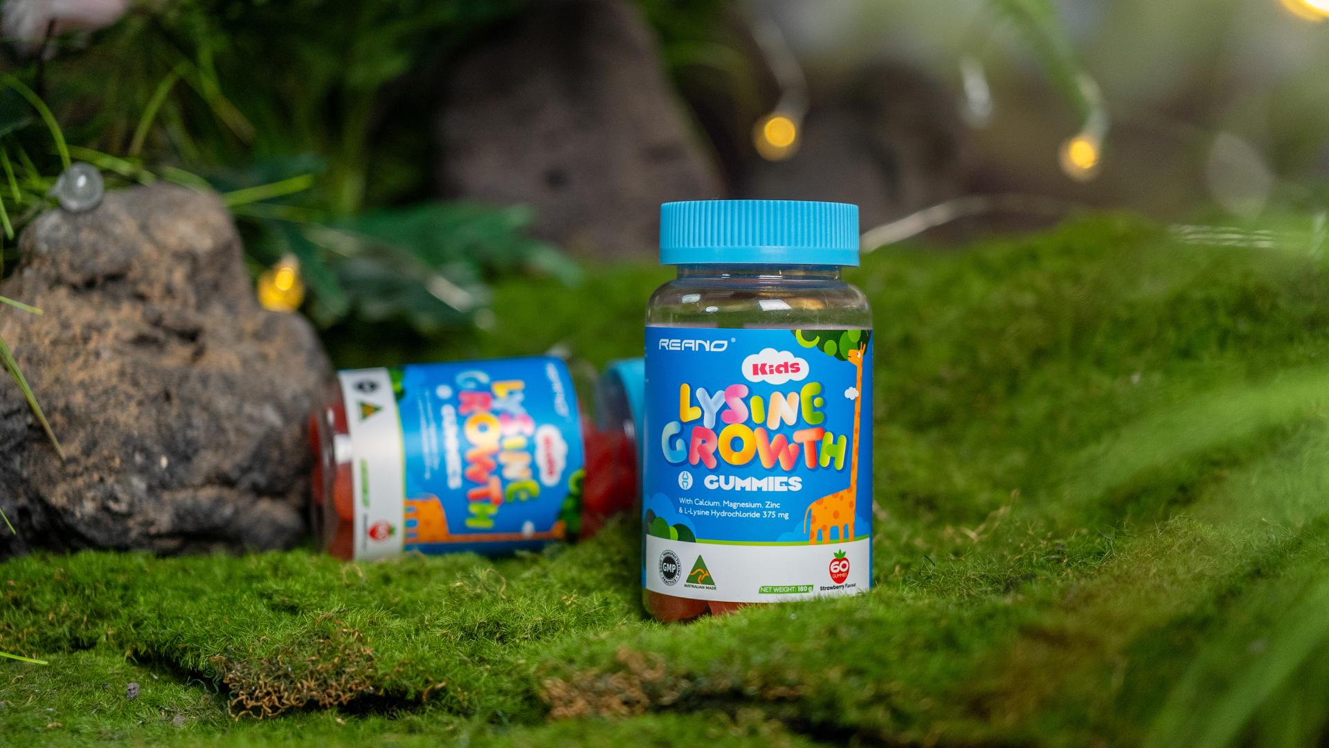 TITAN Health Awards Winner - REANO LYSINE GROWTH GUMMIES 7