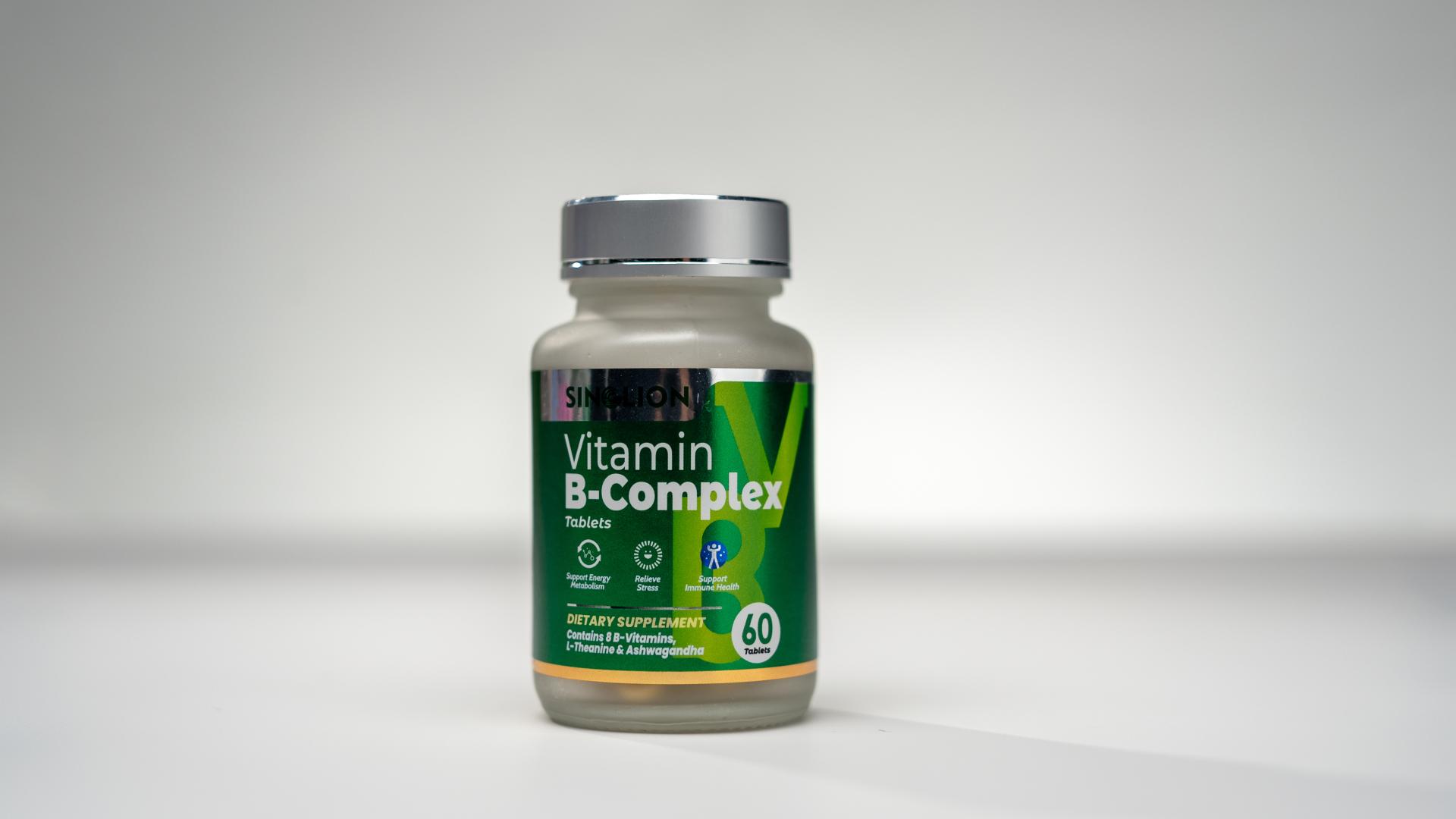 TITAN Health Awards Winner - SINGLION VitaminB-Complex Tablets 8