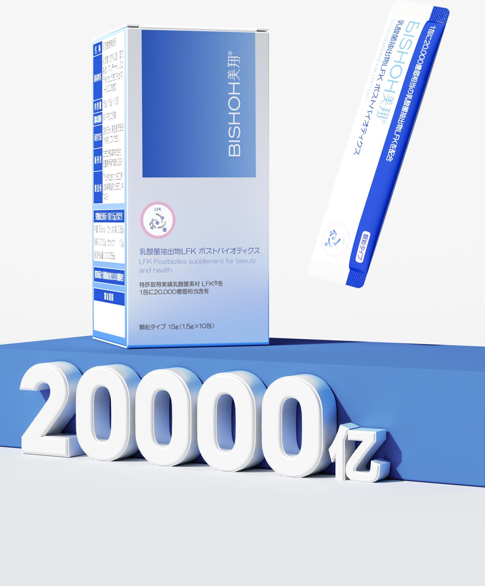 TITAN Health Awards Winner - BISHOH® LFK Lactic Acid Bacteria Postbiotics 6