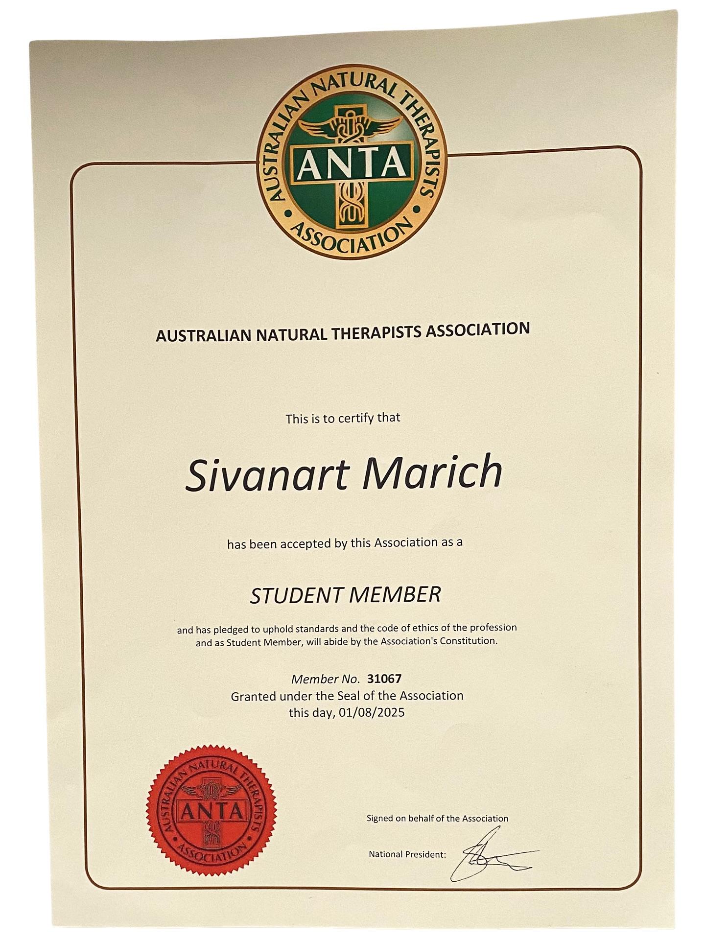TITAN Health Awards Winner - Sivanart Marich 3