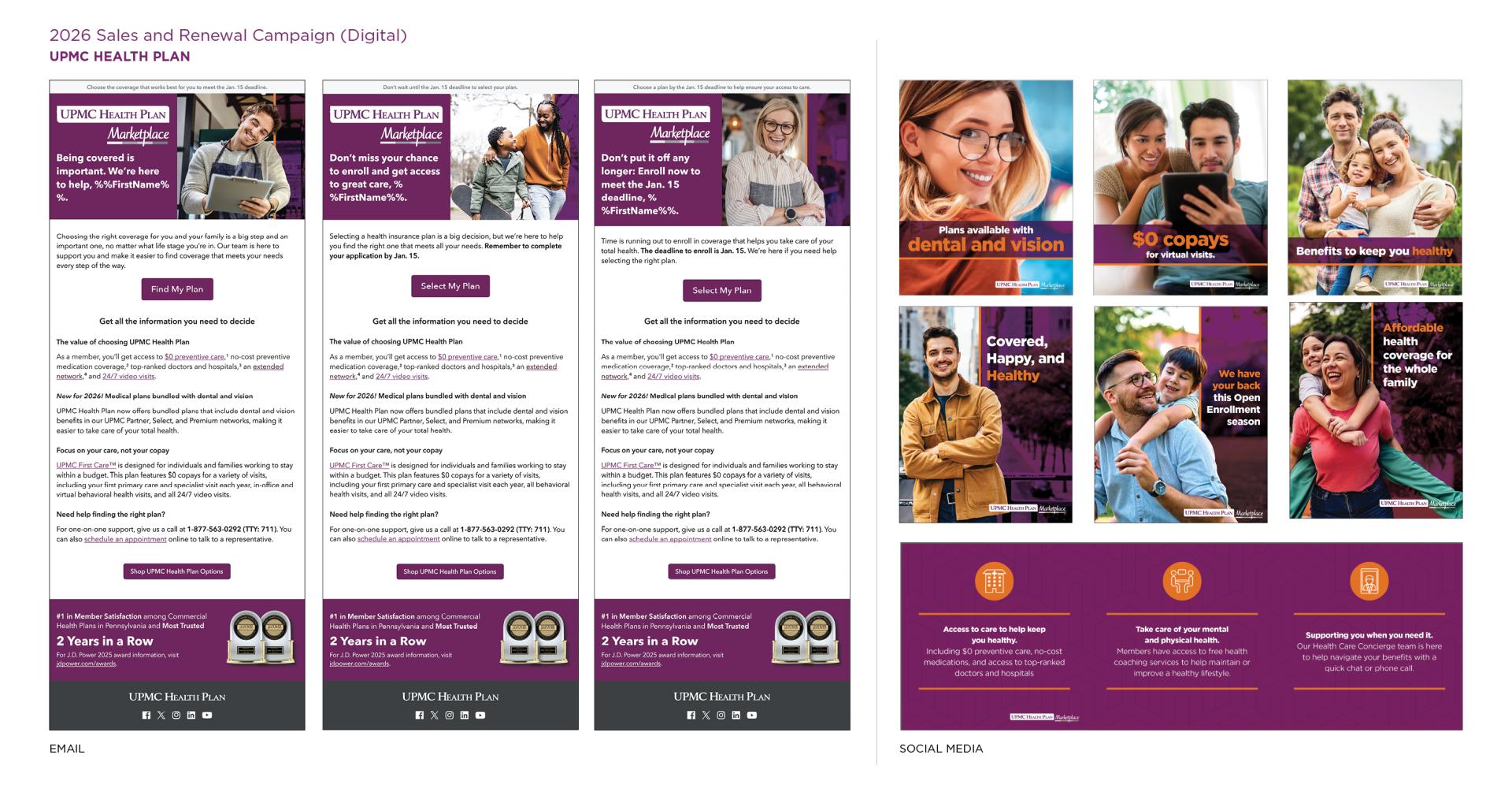 TITAN Health Awards Winner - UPMC Health Plan Individual and Family Open Enrollment Campaign 2