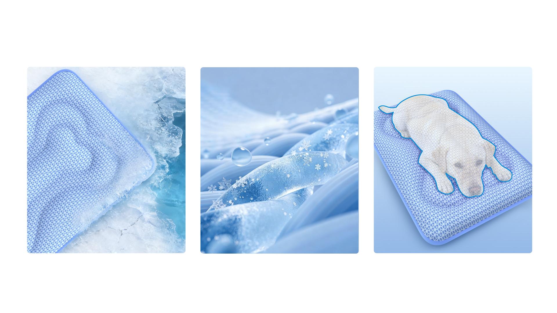 TITAN Health Awards Winner - Rywell Arc-Chill PCM Apex-Tech Pet Cooling Mat 5