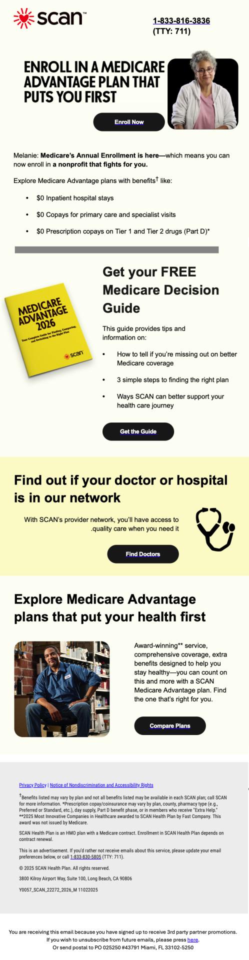 TITAN Health Awards Winner - SCAN Health Plan – “Health Insurance Is Broken” 2