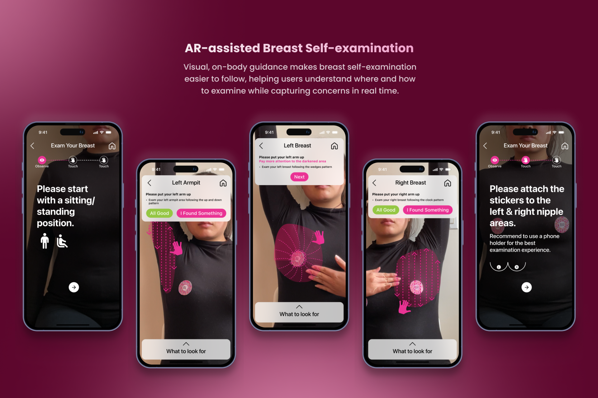 TITAN Health Awards Winner - Palpa: AR-Integrated App for Breast Self-Examination 2