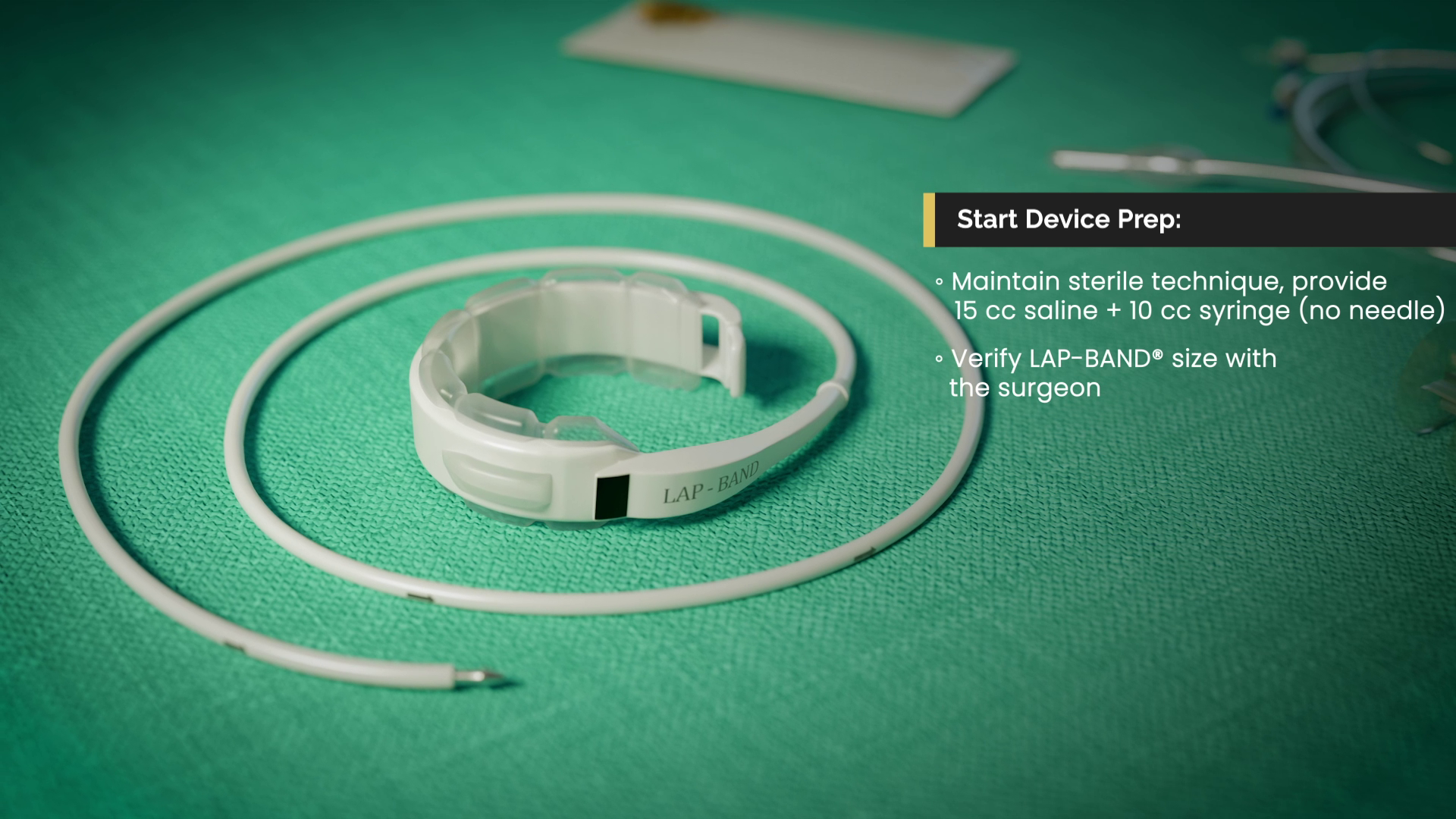 TITAN Health Awards Winner - Lap Band Surgery Preparation  1