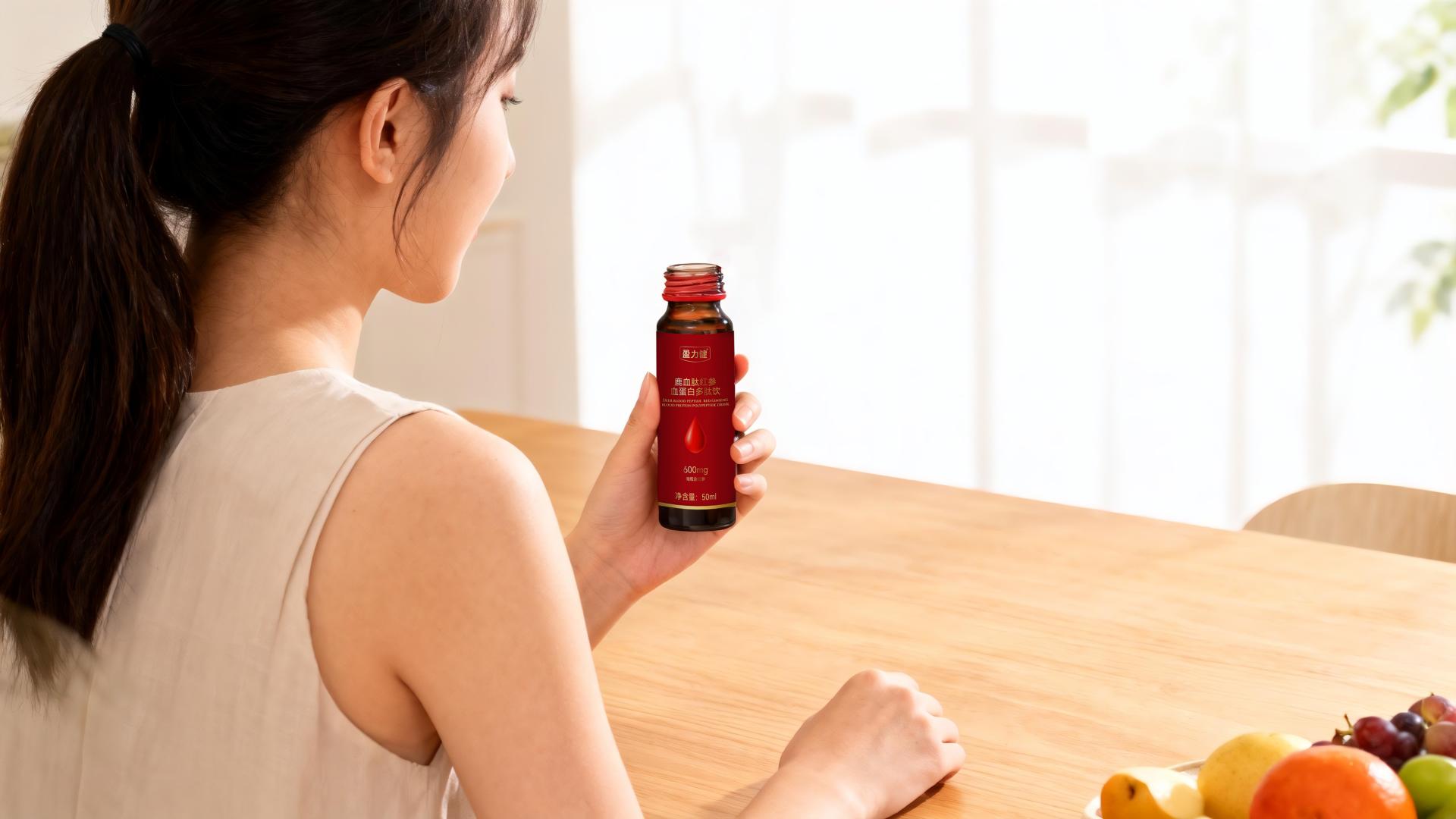 TITAN Health Awards Winner - DEER BLOOD PEPTIDE RED GINSENG BLOOD PROTEIN POLYPEPTIDE DRINK 7
