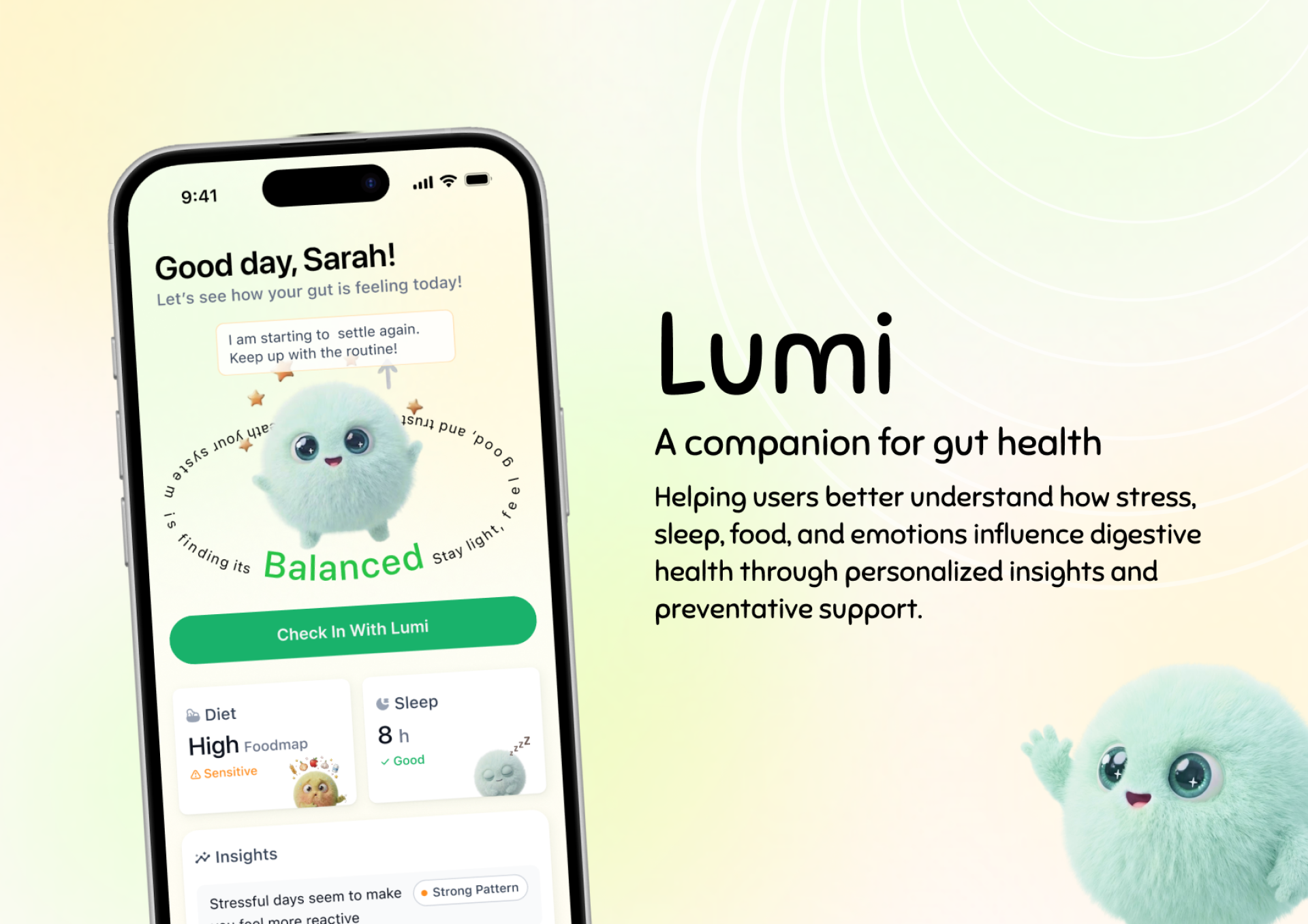TITAN Health Awards Winner - Lumi - Digestive AI Health Companion 1