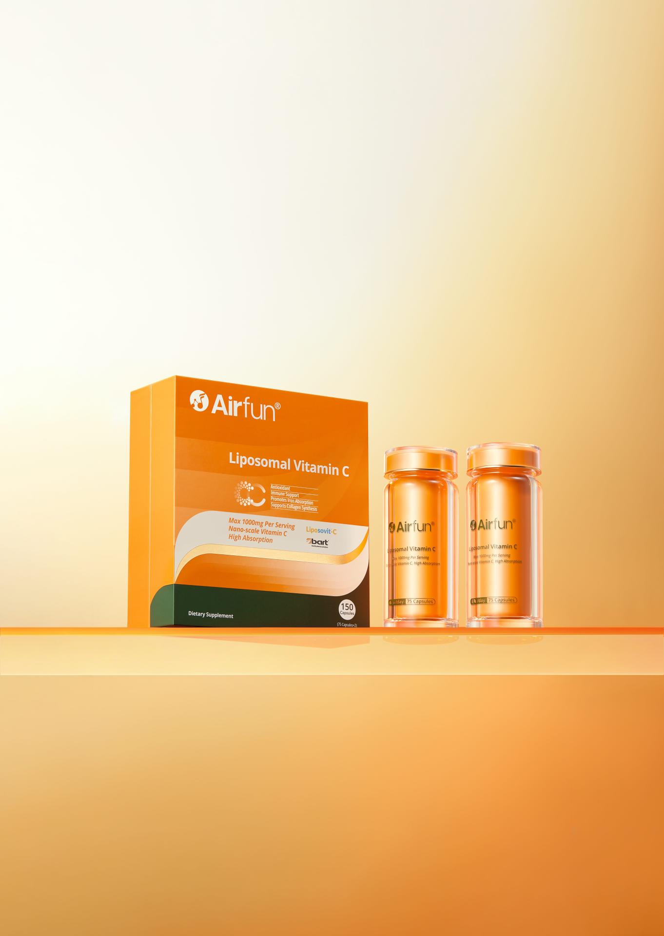 TITAN Health Awards Winner - Airfun LIPOSOMAL VITAMIN C 4