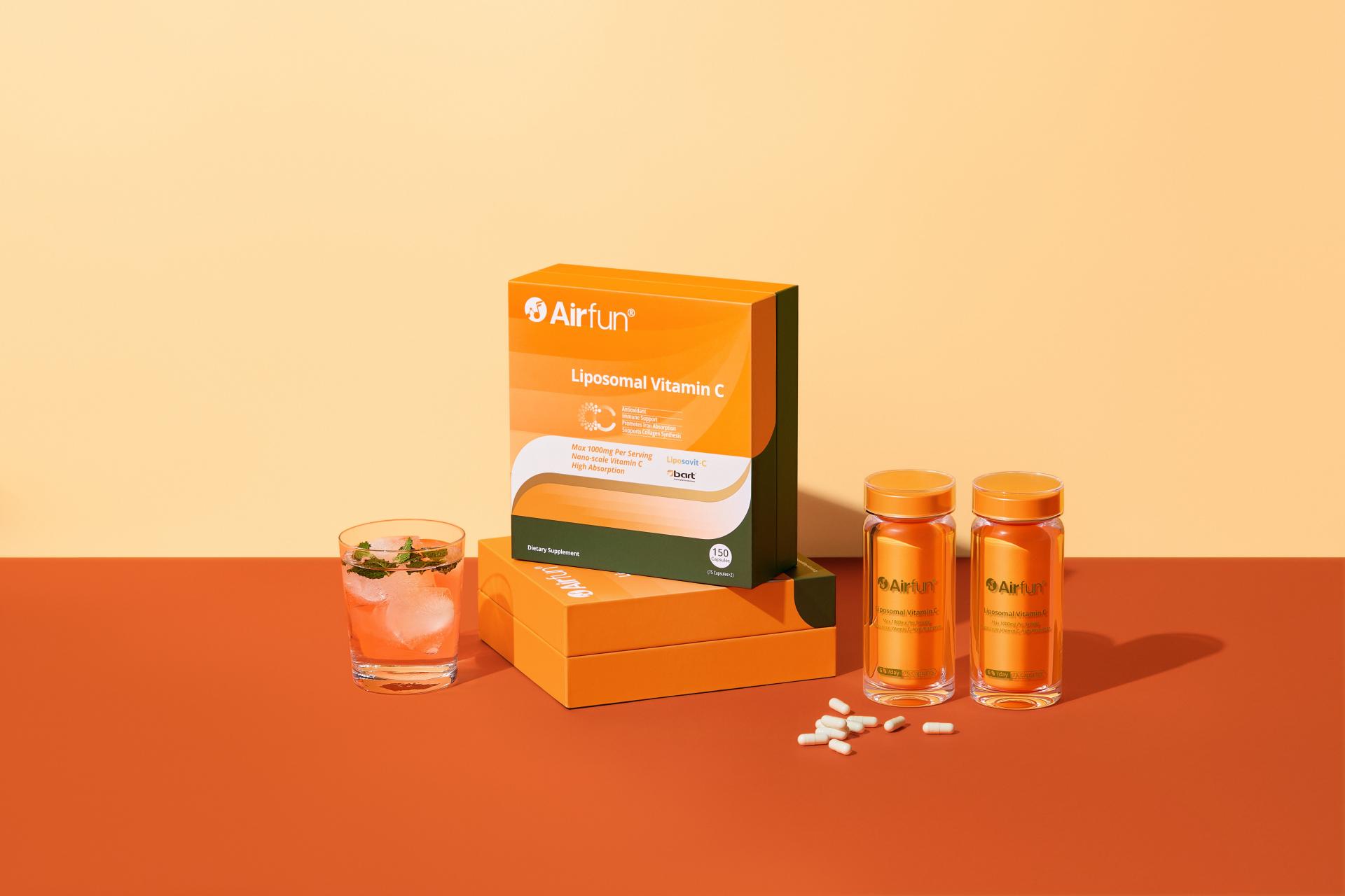 TITAN Health Awards Winner - Airfun LIPOSOMAL VITAMIN C 1
