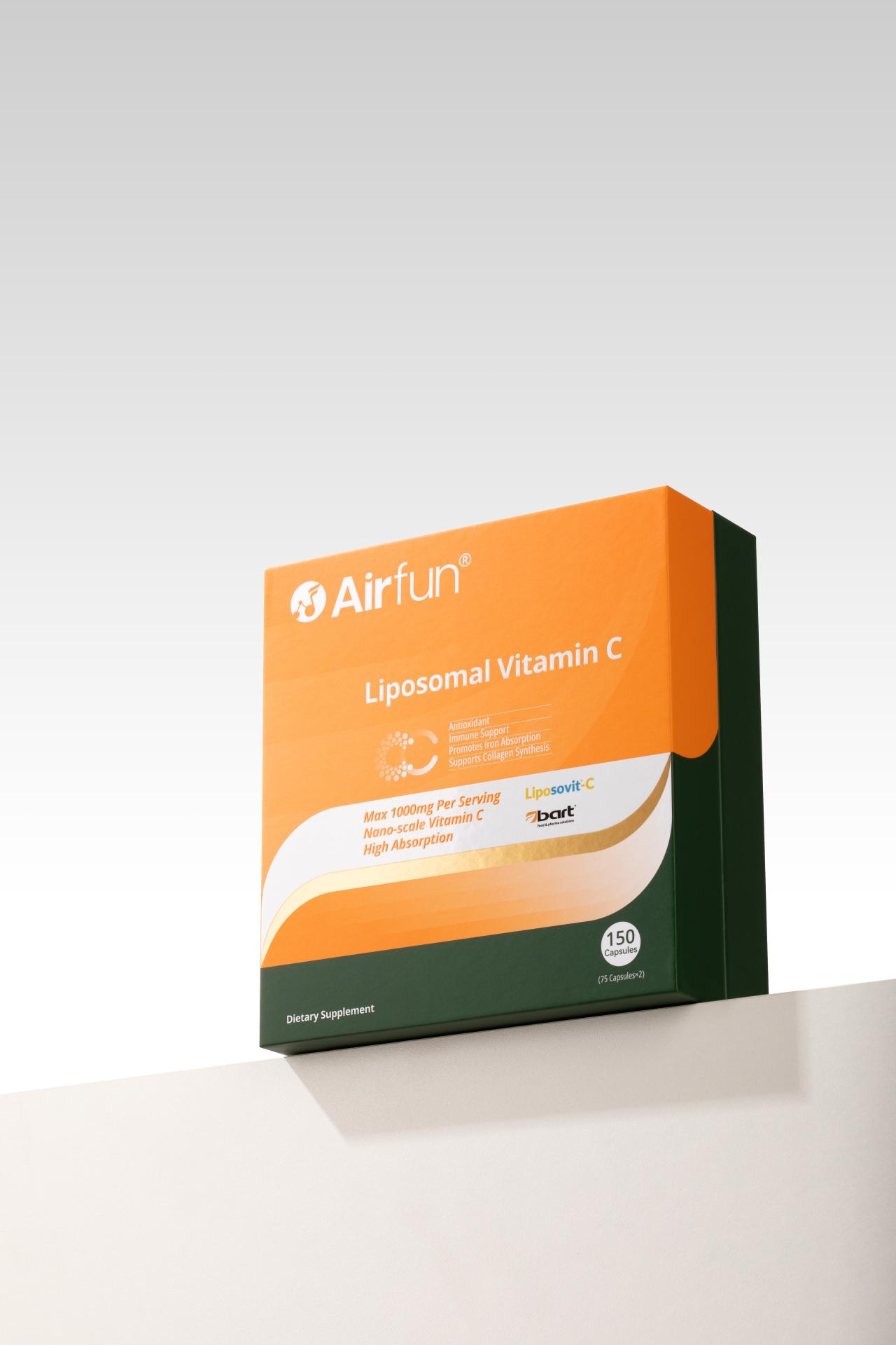TITAN Health Awards Winner - Airfun LIPOSOMAL VITAMIN C 5