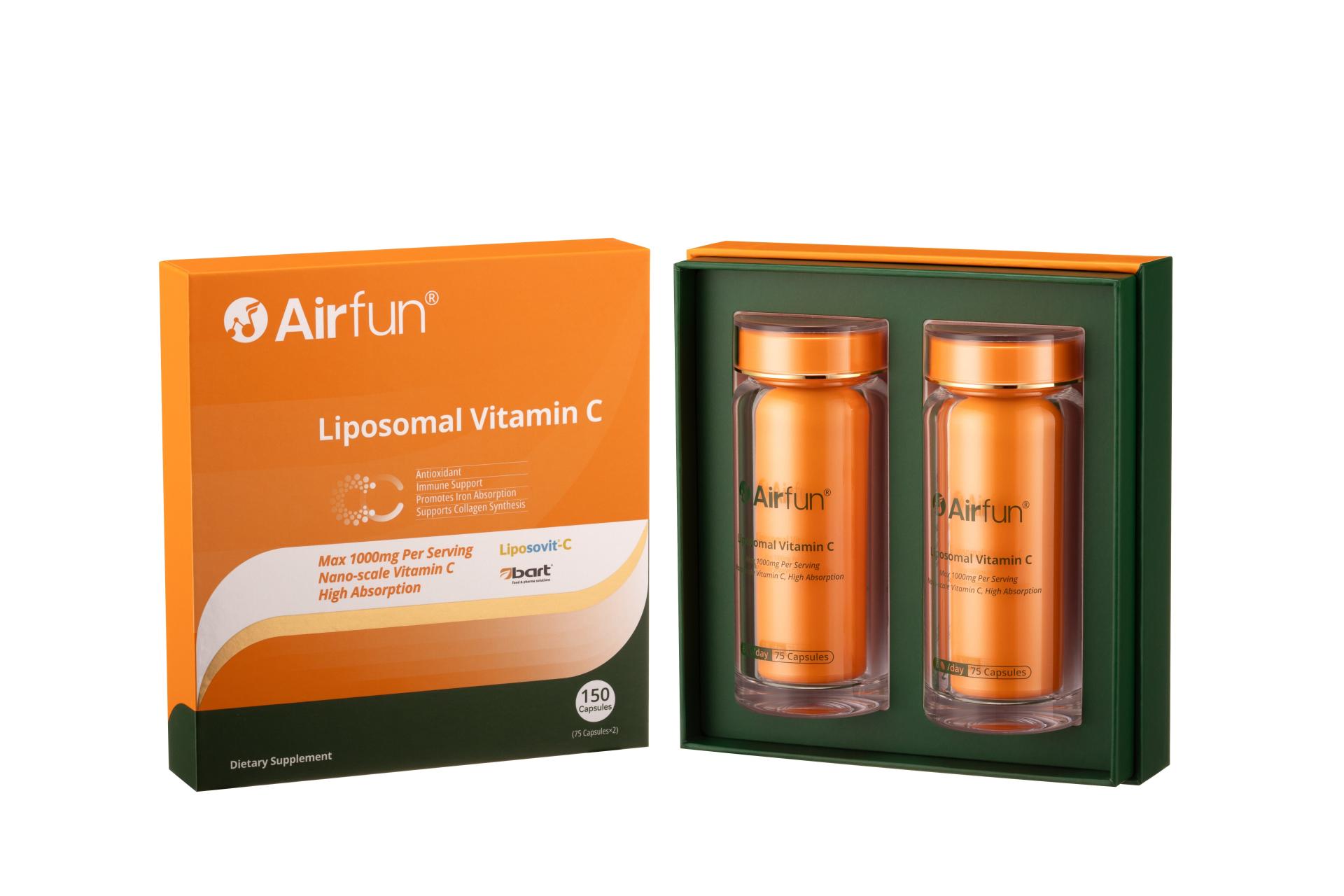 TITAN Health Awards Winner - Airfun LIPOSOMAL VITAMIN C 3