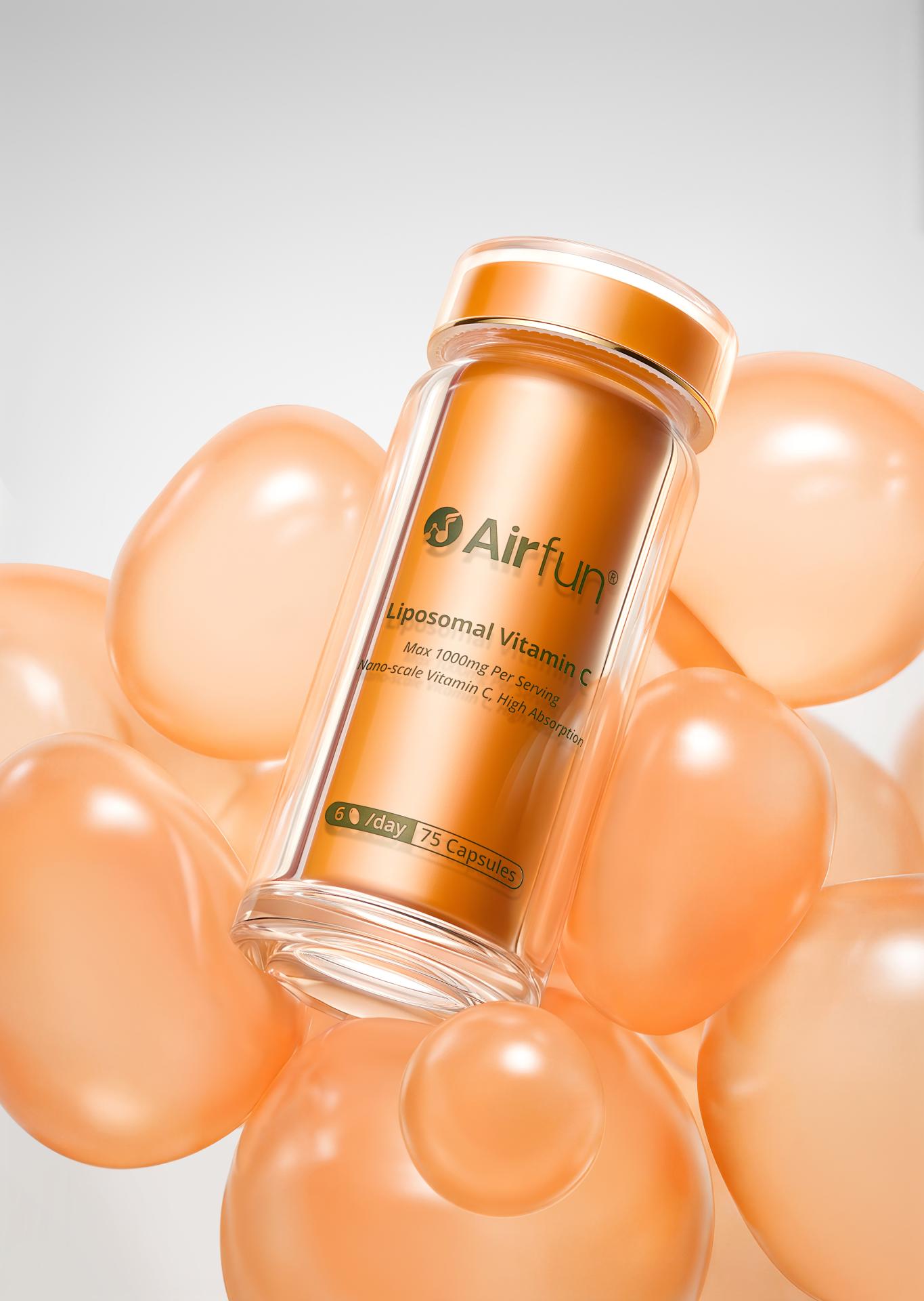 TITAN Health Awards Winner - Airfun LIPOSOMAL VITAMIN C 8
