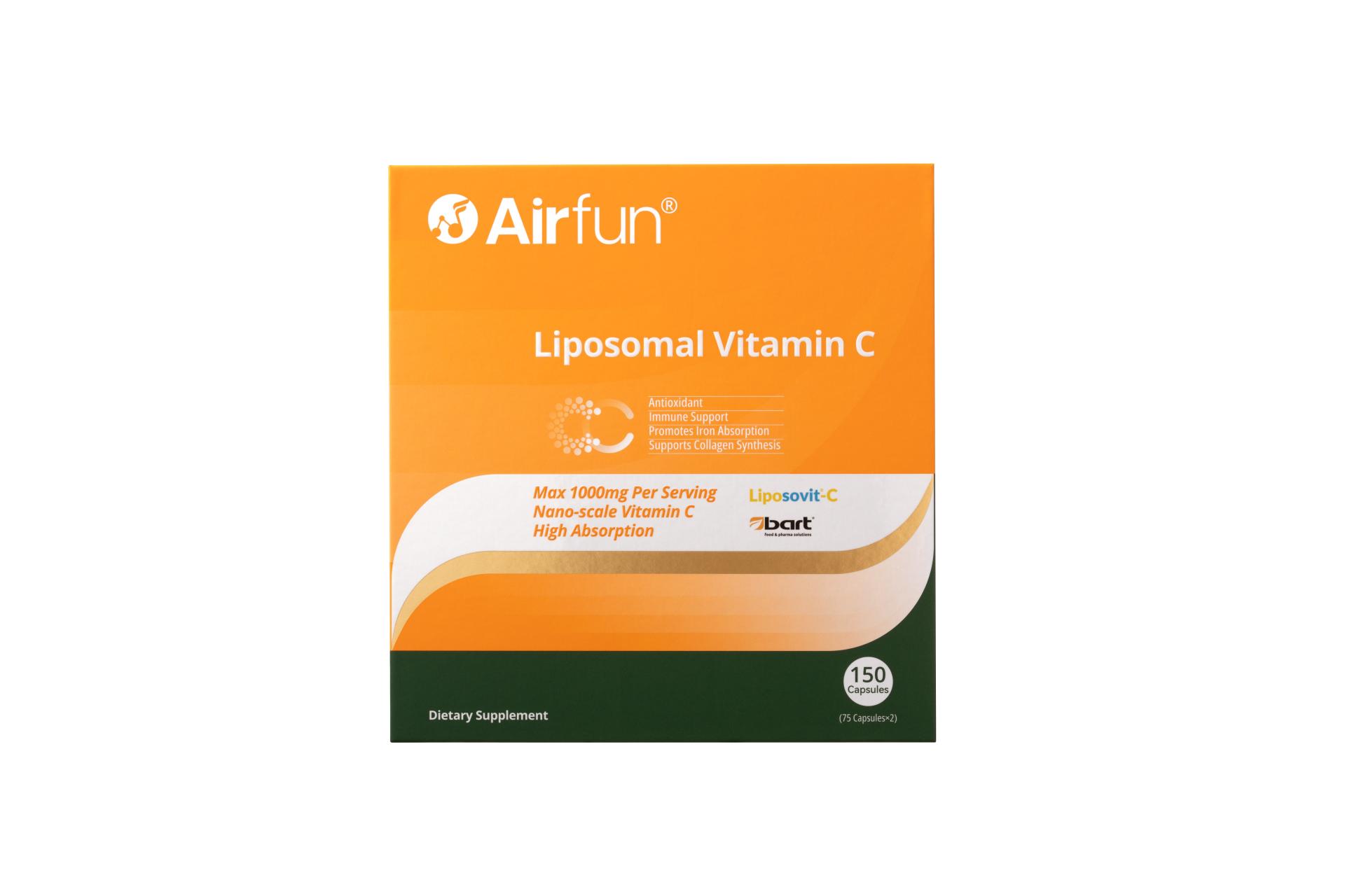 TITAN Health Awards Winner - Airfun LIPOSOMAL VITAMIN C 9