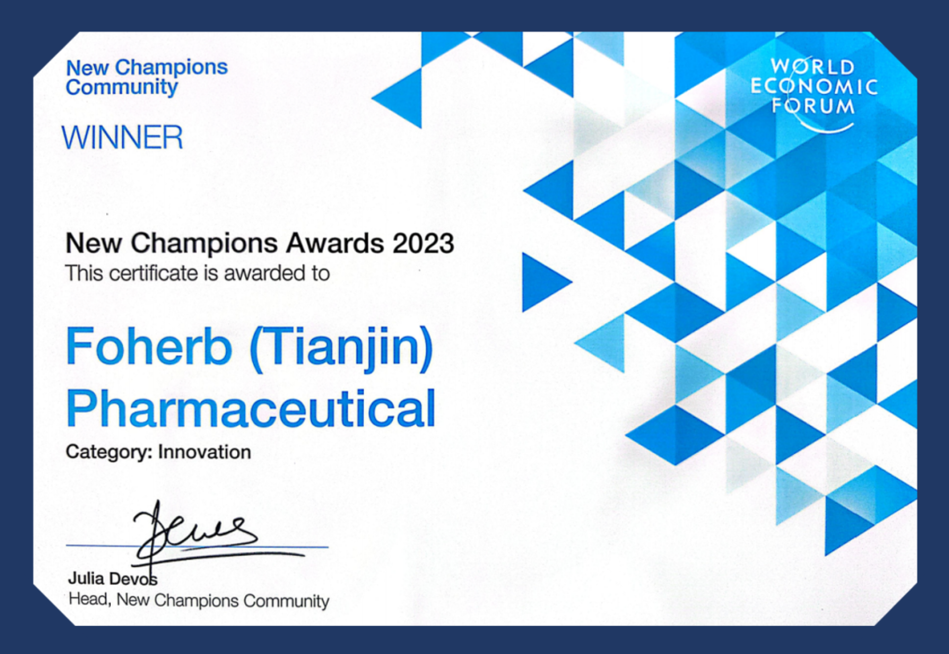 TITAN Health Awards Winner - FOHERB：Flourishing in Harmony 2