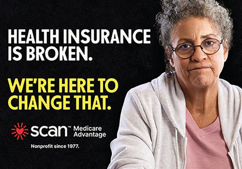 TITAN Health Awards Winner -  SCAN Health Plan – “Health Insurance Is Broken”  By SCAN Health Plan's Creative Agency