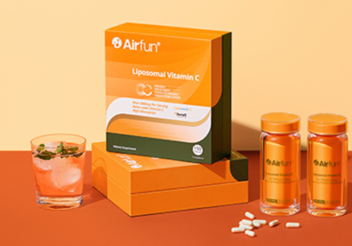 TITAN Health Awards Winner -  Airfun LIPOSOMAL VITAMIN C By Zhejiang Zhiqi Biotechnology Co., Ltd.
