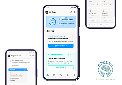 TITAN Health Awards Winner -  Autism School: Digital Early Support for Families of Young Autistic Children in Ireland By Autism School