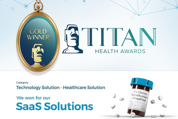 TITAN Health Awards News: RxSense Awarded Gold Medal for Remarkable Healthcare Solution, SaaS Solutions