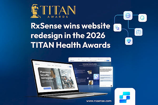 TITAN Health Awards News: RxSense Wins Gold for Website Redesign